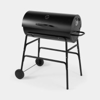 VonHaus portable charcoal barrel grill