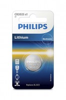 PHILIPS battery CR2025, 3V