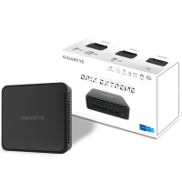 GIGABYTE BRIX Mini-PC NUC i3 1220P, M.2 NVMe, 2.5 GbE, Wi-Fi 6E / BT5.2, Thunderbolt 4/USB4.0