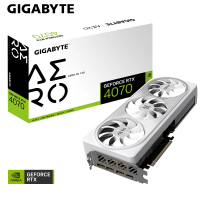 Graphics card GIGABYTE GeForce RTX 4070 AERO OC 12G, 12GB GDDR6X, PCI-E 4.0