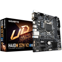 GIGABYTE H410M S2H V2, DDR4, SATA3, HDMI, USB3.2Gen1, LGA1200 mATX.