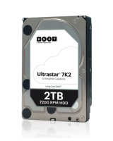 HGST / WD 2TB SATA 3 6GB / s 128MB 7200 ULTRASTAR 512n