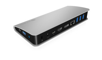 Icybox IB-DK2408-C 11-in-1 USB Type-C DockingStation Laptop Docking Station with Power Delivery 60W
