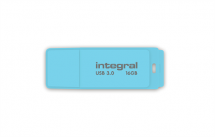 INTEGRAL PASTEL 16GB USB3.0 Blue Sky memory stick