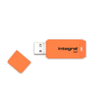 INTEGRAL NEON 8GB USB2.0 orange memory stick