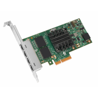 Intel Ethernet Server Adapter I350-T4 v2 network card, PCI-Express