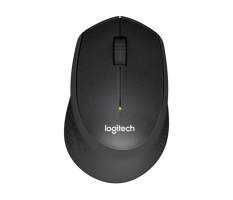 Logitech M330 Silent Plus wireless mouse, black