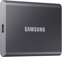 Samsung T7 External SSD 500GB Type-C USB 3.2 Gen2 V-NAND UASP, gray