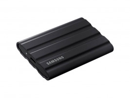 Samsung T7 External SSD 1TB Type-C USB 3.2 Gen2 NVMe, IP65, Shield, black