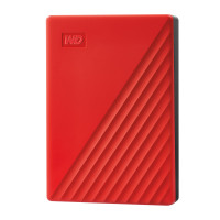 WD My Passport 4TB USB 3.0, red