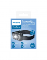 PHILIPS headlamp, 330lm, rechargeable