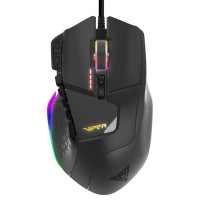 Patriot Viper V570 RGB Blackout laser gaming mouse.