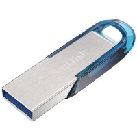 Sandisk Ultra Flair 64GB USB3.0 memory stick - blue