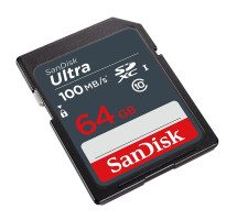 SanDisk Ultra 64GB SDXC memory card 100MB/s