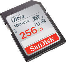 SanDisk Ultra 256GB SDXC memory card 100MB/s
