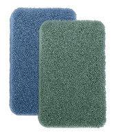 Steuber's set of silicone sponges, 2 green-blue ones.