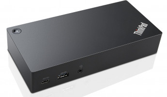 Lenovo ThinkPad USB-C 40A9 docking station with 90W power supply - refurbished