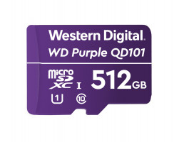 WD 512GB Purple microSD Card Ultra