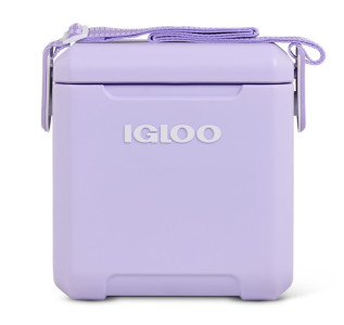IGLOO Portable Cooler Bag 11 QT TAG-A-LONG TOO in purple.