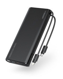 VEGER portable battery TC130 25000 mAh, black.