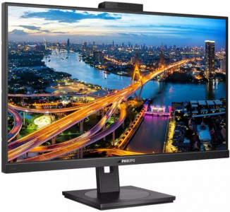 Philips 276B1JH 27" IPS QHD monitor with USB-C "docking" station for laptop and built-in webcam