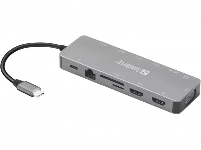 Sandberg USB-C 13-in-1 laptop docking station
