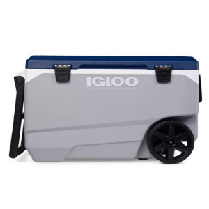 IGLOO Portable cooler MAXCOLD ROLLER Latitude 90, 85L, ash gray