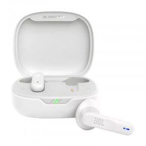 JBL Wave Flex BT5.2 In-ear headphones with microphone, white
