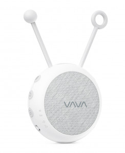 Vava portable Baby sound device with night light white