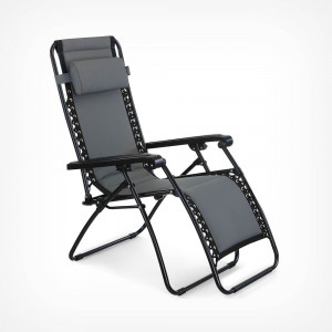 VonHaus upholstered Zero Gravity chair