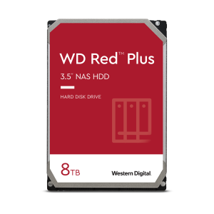 WD hard disk 8TB SATA3, 6Gb/s, 5400rpm, 256MB RED PLUS