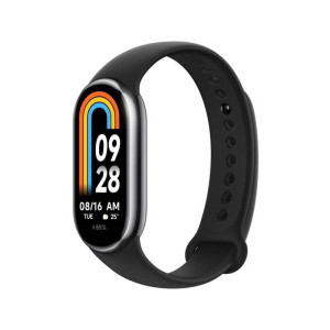 Xiaomi Band 8 smart wristband, black.