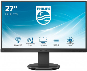 Philips 276B9 27 "IPS QHD monitor with USB-C PD for laptop