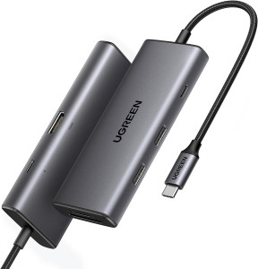 Ugreen 7in1 USB-C Hub (10Gbps USB 3.2, 4K@30Hz HDMI)
