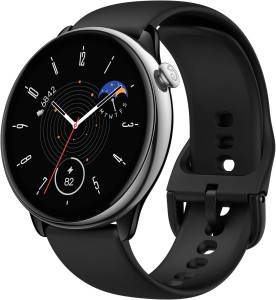 Amazfit GTR Mini smartwatch, black.