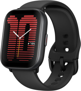 Amazfit Active smartwatch, black.