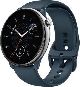 Amazfit GTR Mini smart watch, blue