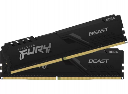Kingston Fury Beast 64GB Kit (2x32GB) DDR4-3200 DIMM CL16, 1.35V