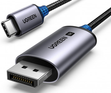 Cable UGREEN USB C to DisplayPort 1.4 8K@60Hz 4K@240Hz, 1M