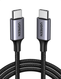 UGREEN 60W USB-C to USB-C charging cable, 1M.