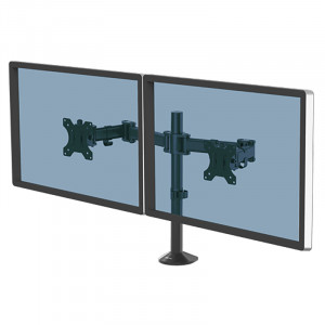 Fellowes Reflex double monitor mount up to 32" diagonal