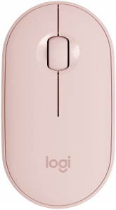 Logitech mouse Pebble M350 Wireless, pink