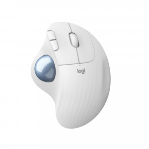 Logitech mouse ERGO M575 Wireless Trackball, Bluetooth, Unifying, white