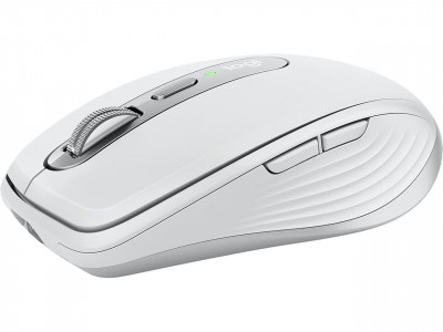 Logitech mouse MX Anywhere 3, Bluetooth, DarkField laser, rechargeable battery, gray