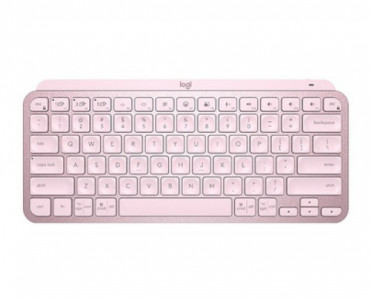 Logitech keyboard MX Keys Mini, pink color, SLO Mr.