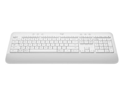 Logitech keyboard K650 Signature, Wireless, USB, white, SLO Mr.