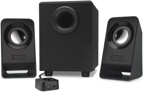 Logitech speakers 2.1 Z213 7W RMS, black - open package