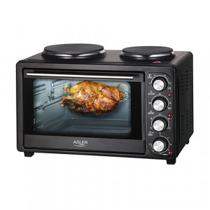 Adler electric oven with heating plates 36L_ is not in the original packaging