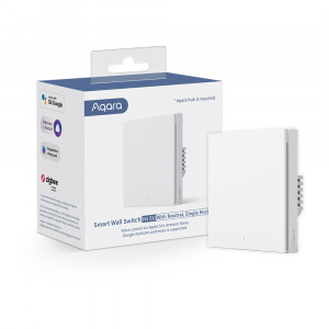 Aqara Single Wireless Wall Switch H1 H1 EU (With Neutral Wire) WS-EUK03