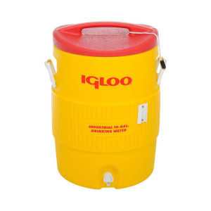 IGLOO portable water jug series 400, 38L, yellow.